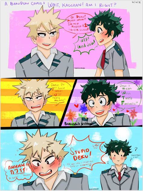 bakudeku comic